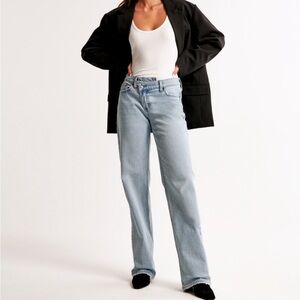 Abercrombie cross over dad high rise